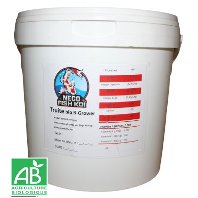 12L aliment truite bio